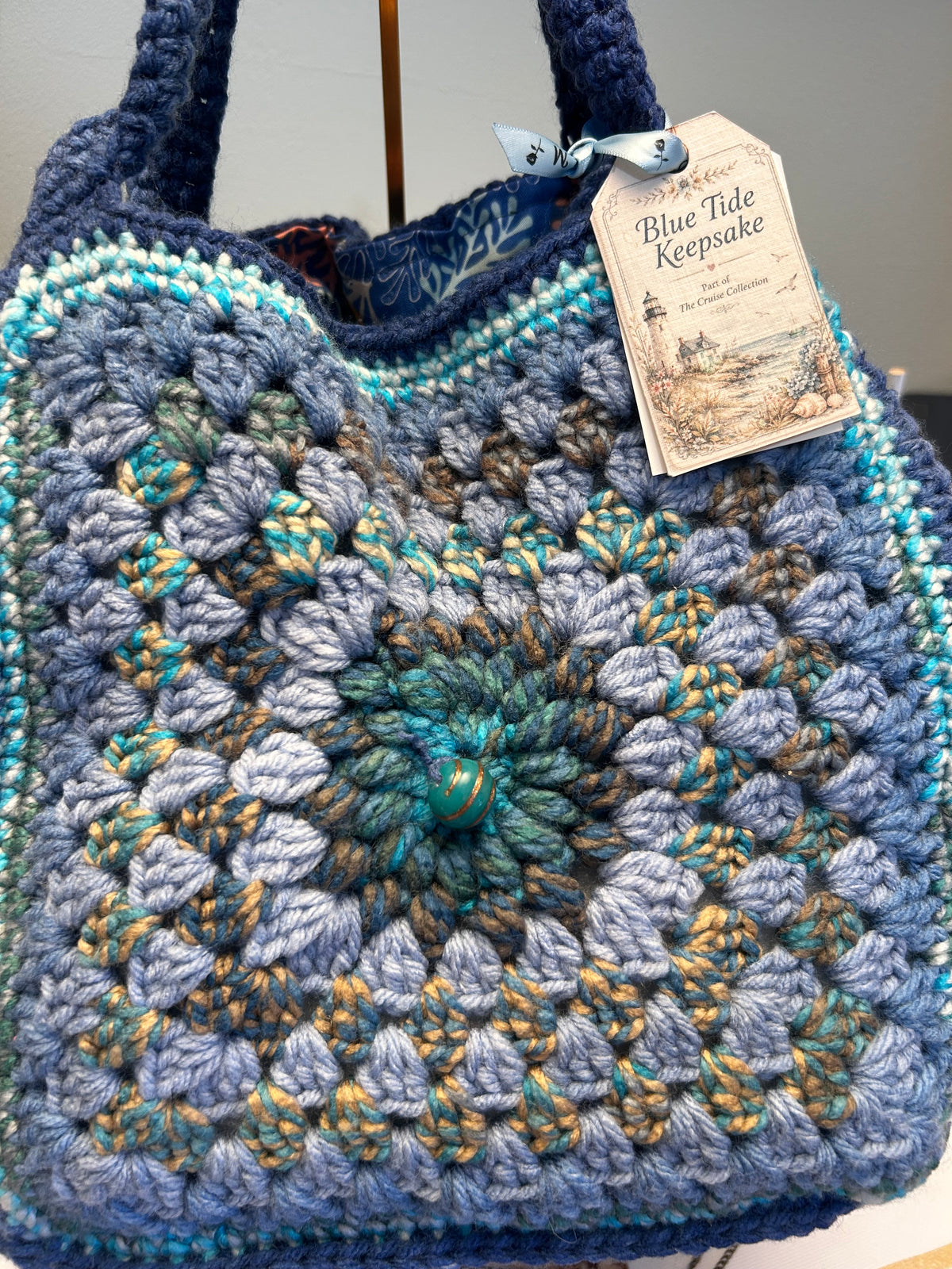 Blue Tide Keepsake story Bag