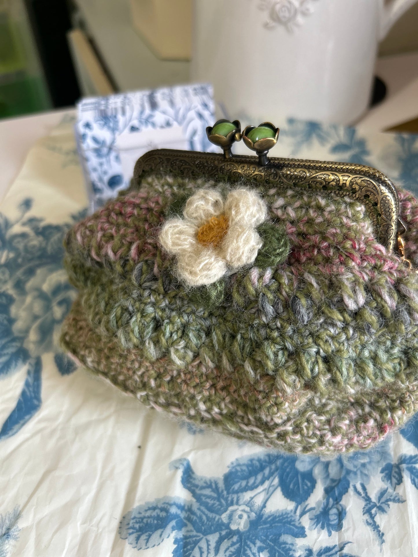 Heritage Green Purse
