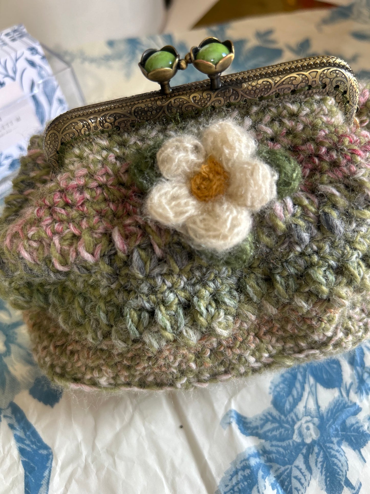 Heritage Green Purse