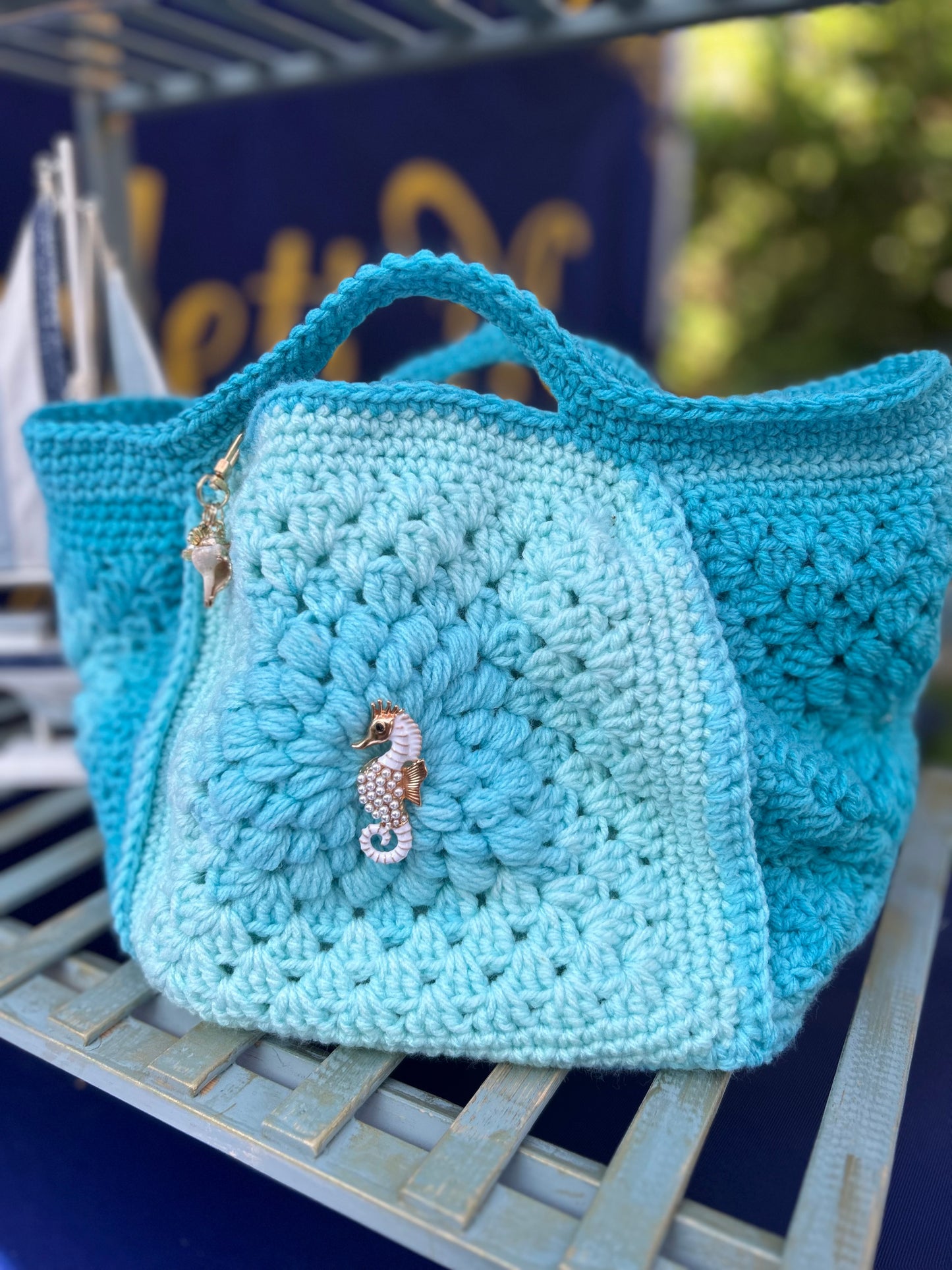 Seahorse Cove Keepsake bag