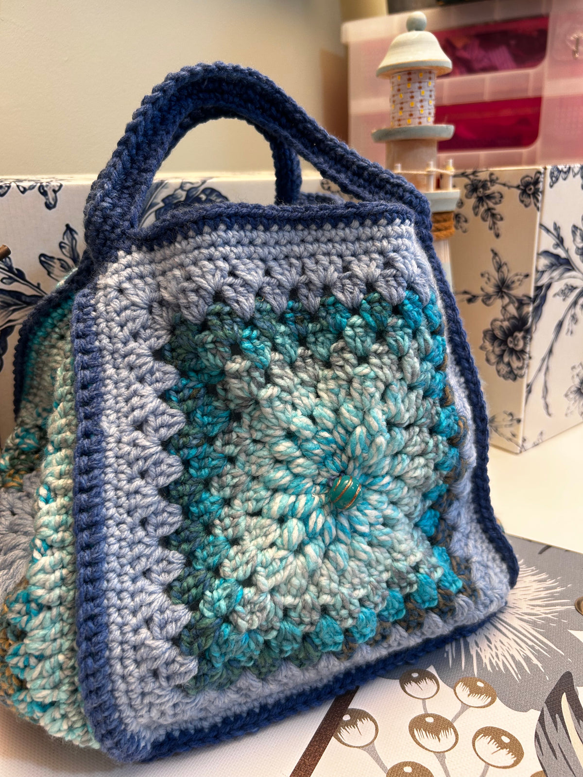Blue Tide Keepsake story Bag