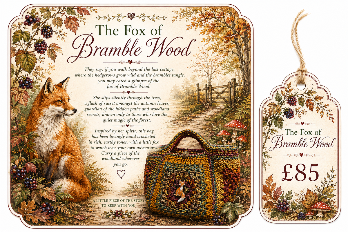 The Fox of Bramble Wood Story Bag
