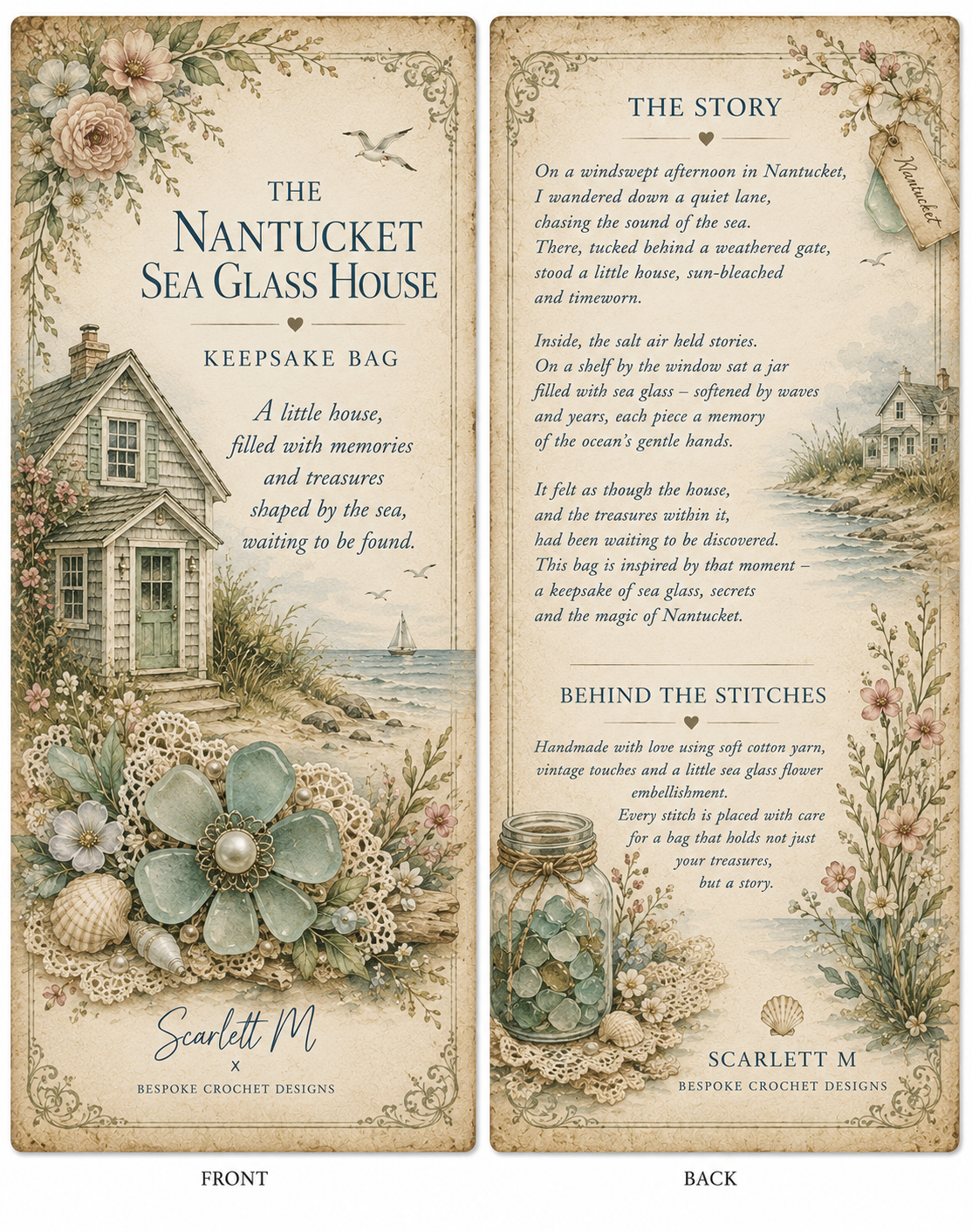 The Sea Glass House Keepsake bag