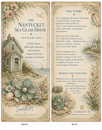 The Sea Glass House Keepsake bag