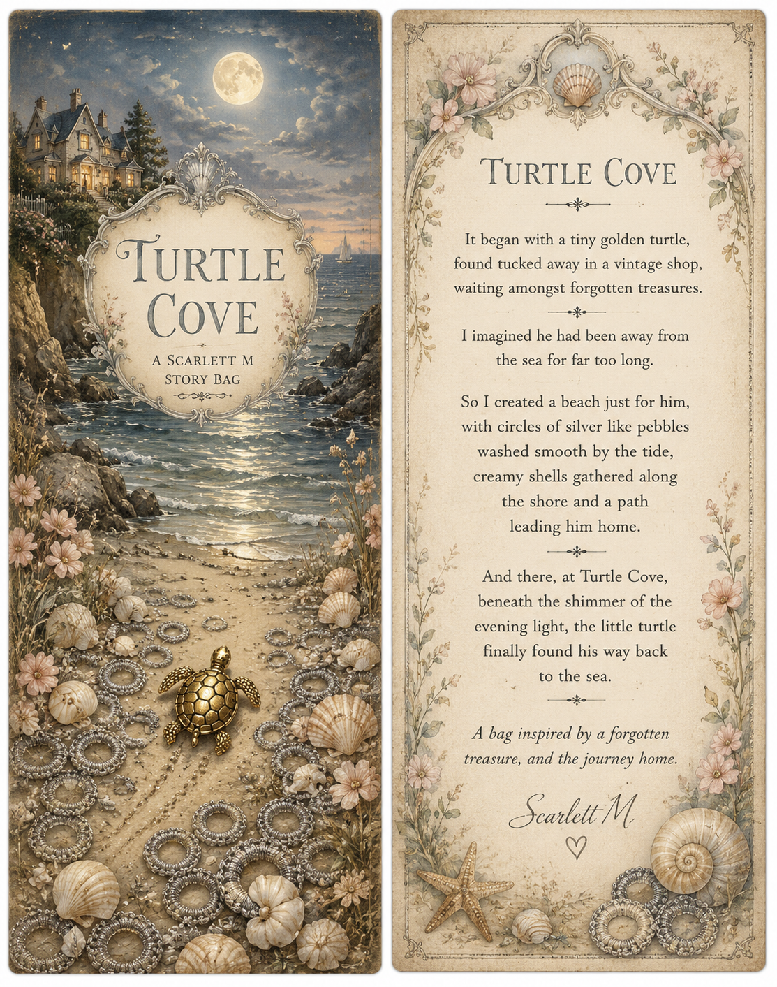 Turtle Cove Keepsake Bag